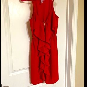 Red Zipper Dress!